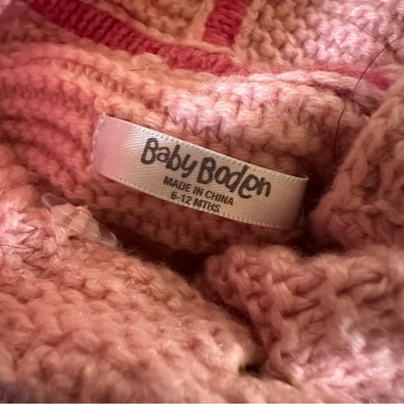 Mini boden bunny knit sweater vguc 6/12 - Picture 2 of 6